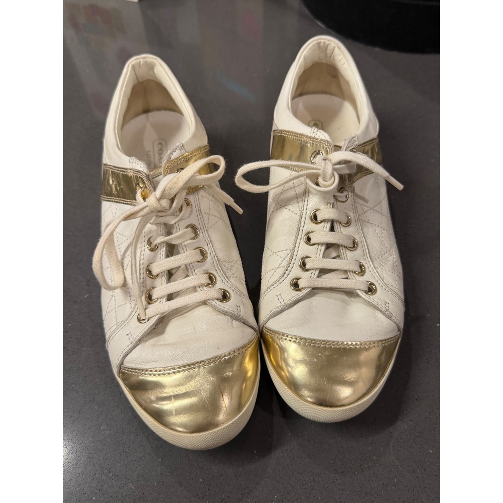 Christian Dior Sprint Basket Sneaker sz 37 US 6.5 Quilted Leather Low Top Luxury